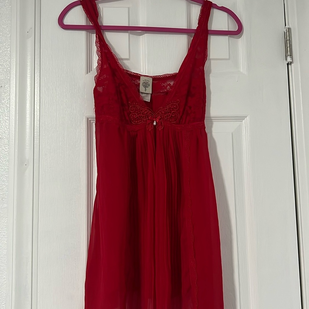 Lace sleep wear dress